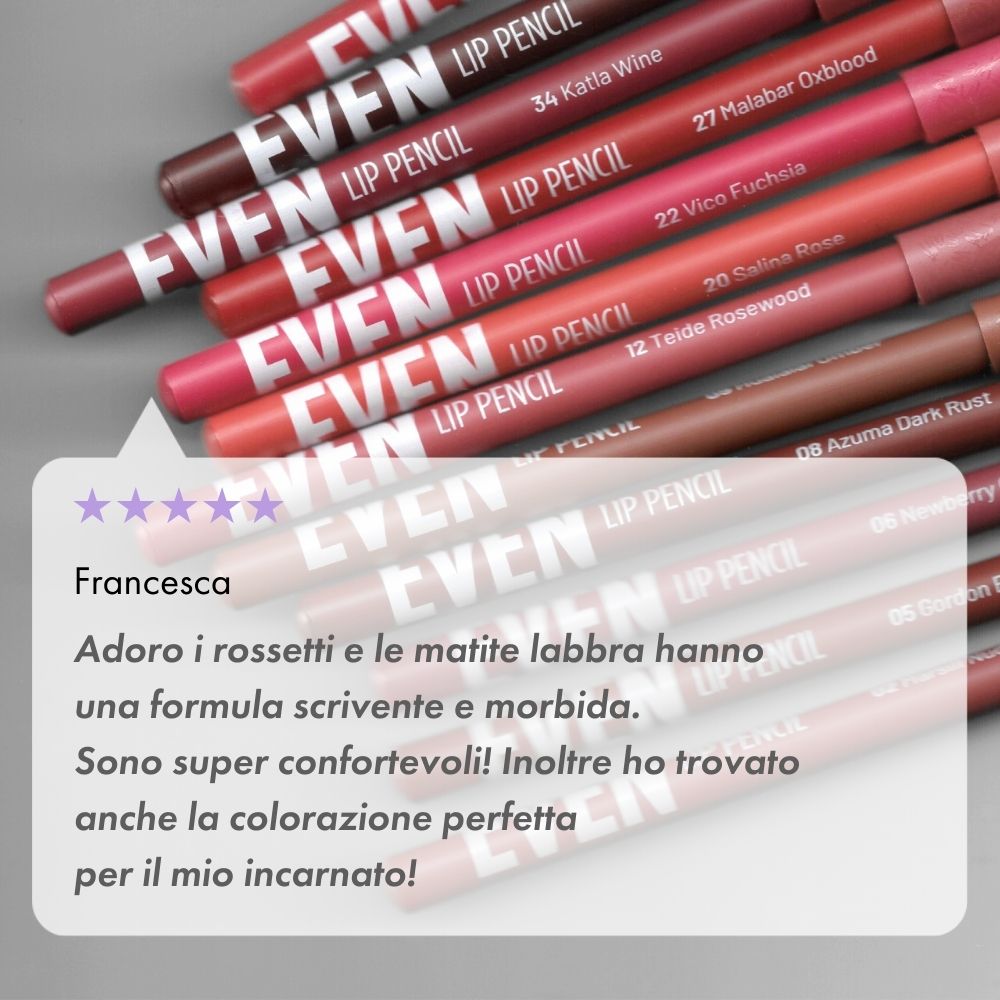 Newberry Carmine  - EVEN 06 - lip pencil we make-up - Packaging